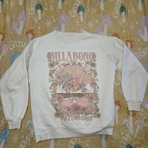 Billabong Pullover Sweatshirt Womens Oversized Size Small